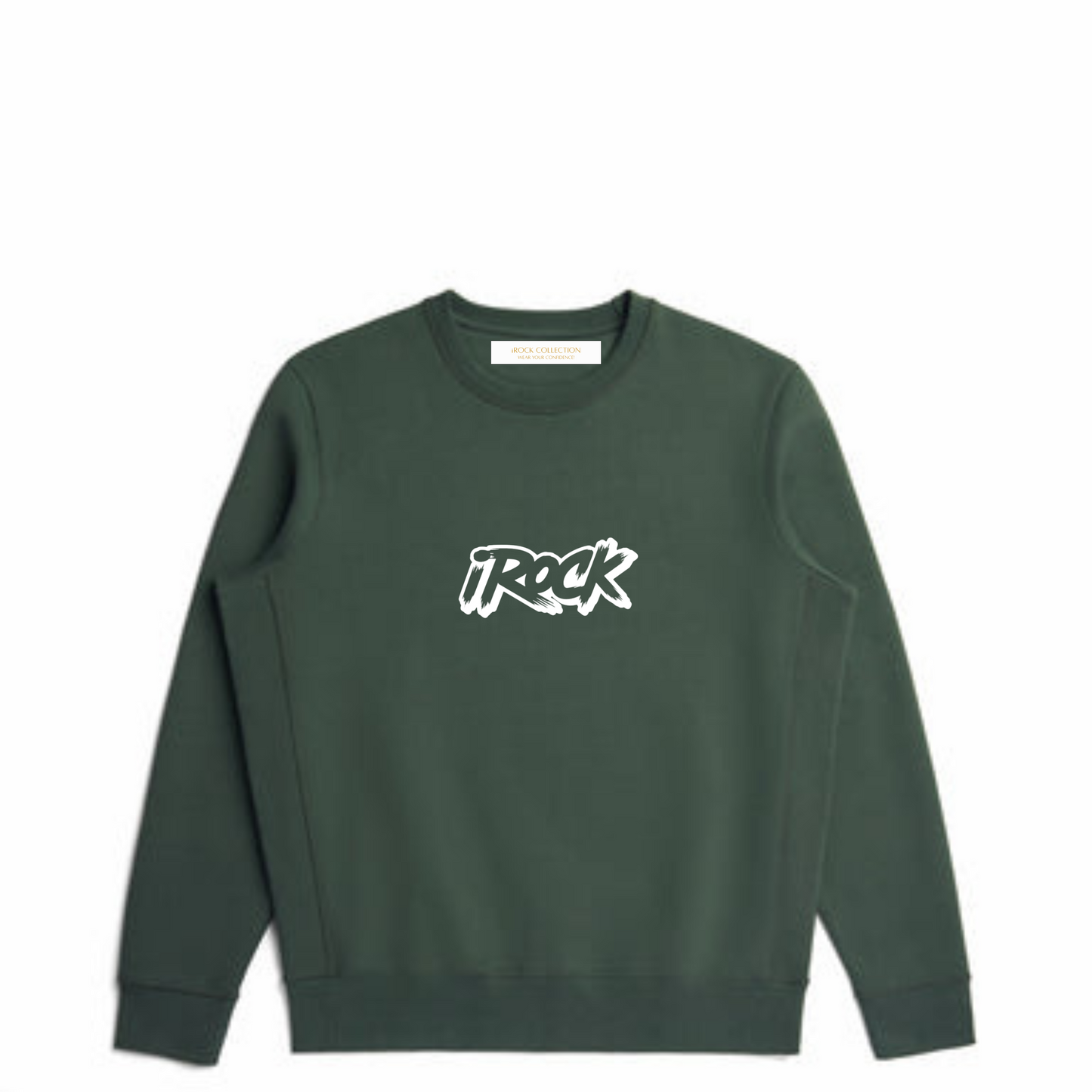 iRock Ivy Organic Cotton French Terry Crewneck Sweatshirt