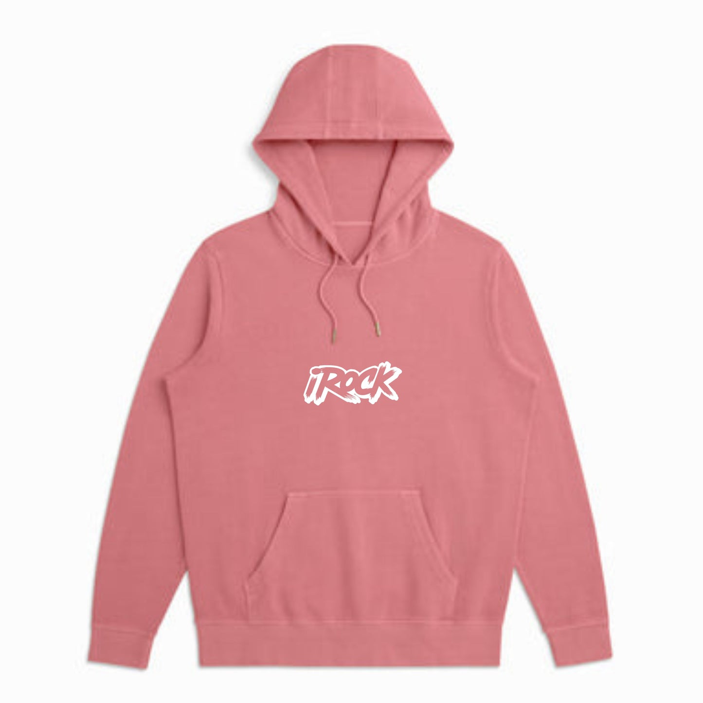 iRock Rosewood Organic Cotton French Terry Hooded Sweatshirt