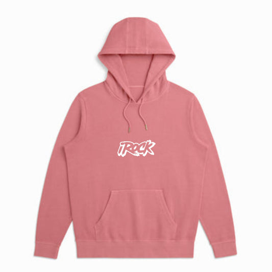 iRock Rosewood Organic Cotton French Terry Hooded Sweatshirt