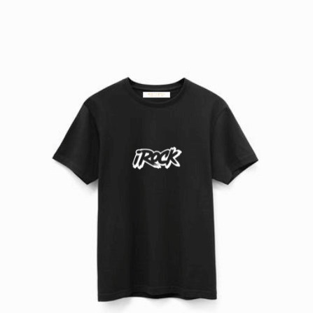 iRock Black American Grown Supima® 100% Cotton 6oz T-Shirt