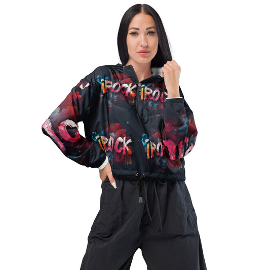 Women’s cropped windbreaker