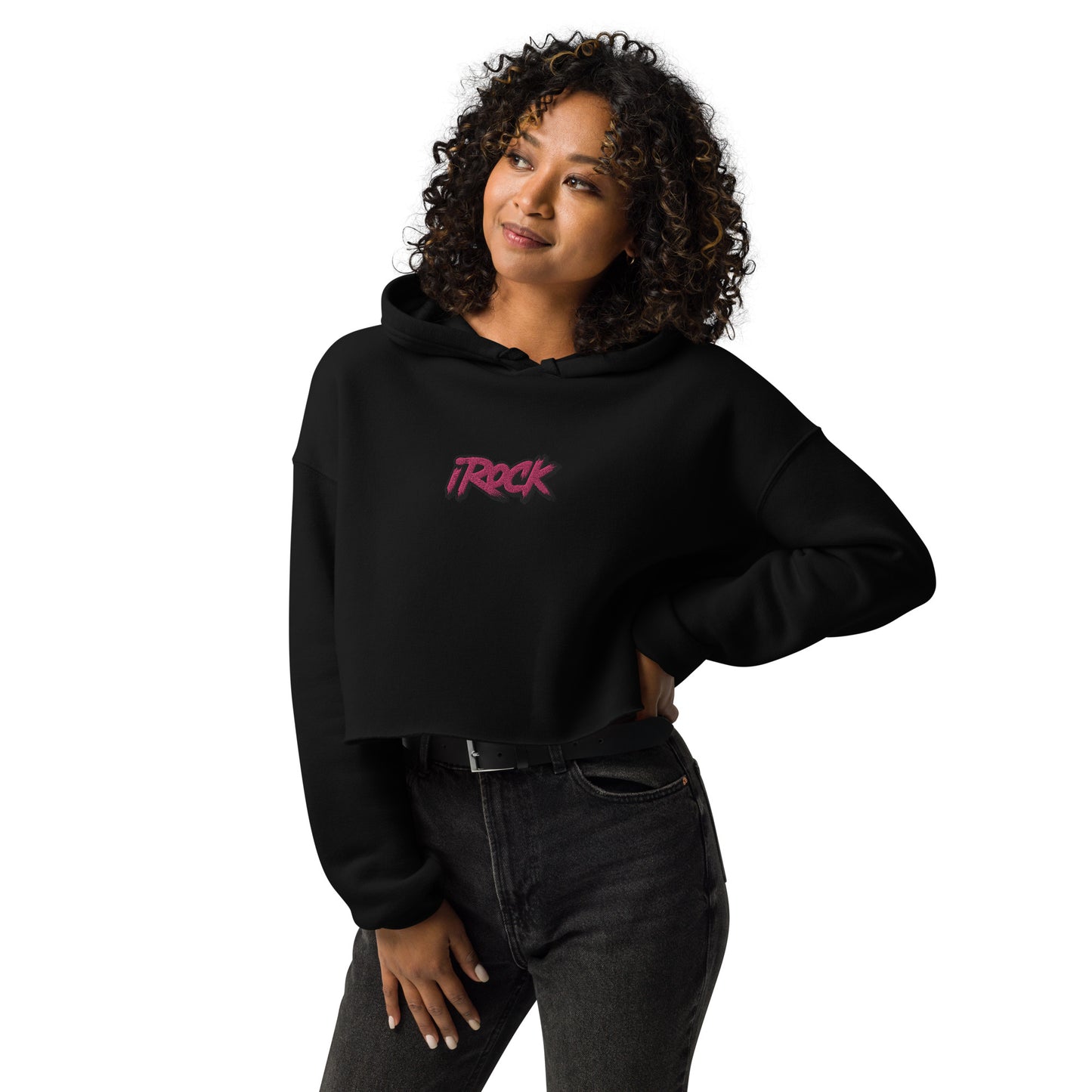 iRock Crop Hoodie